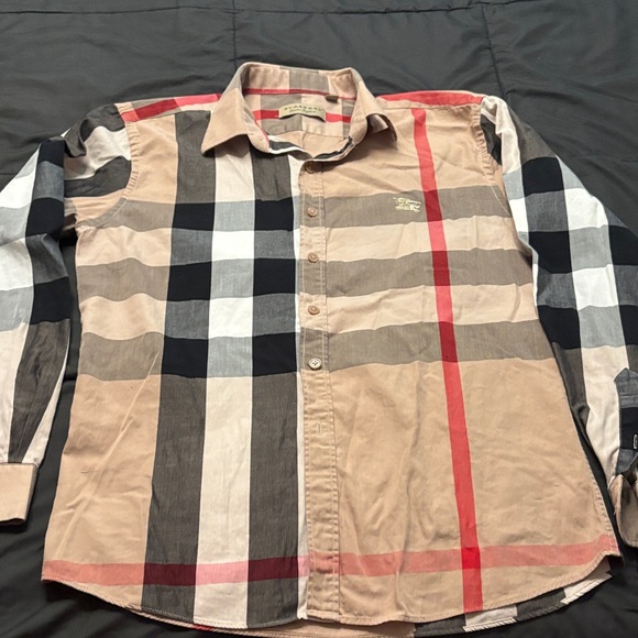 Burberry Tops - Burberry Plaid Longsleeve Buttondown Shirt